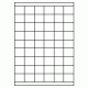 457 - Label Size 35mm x 30mm - 54 labels per sheet